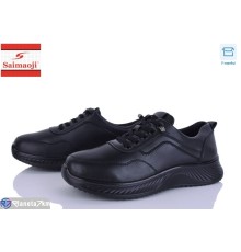 Кросівки жіночі на весну/осінь (8 пар р.36-41) чорний  "Saimaoji"