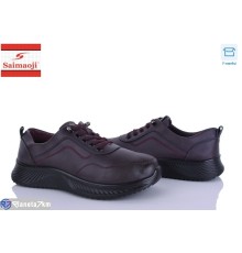 Кросівки жіночі на весну/осінь (8 пар р.36-41) бордовий  "Saimaoji"