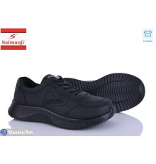 Кросівки жіночі на весну/осінь (8 пар р.36-41) чорний  "Saimaoji"