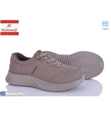 Кросівки жіночі на весну/осінь (8 пар р.36-41) коричневий  "Saimaoji"