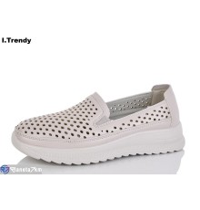 Туфлі жіночі на літо (8 пар р.36-41) бежевий  "Trendy"