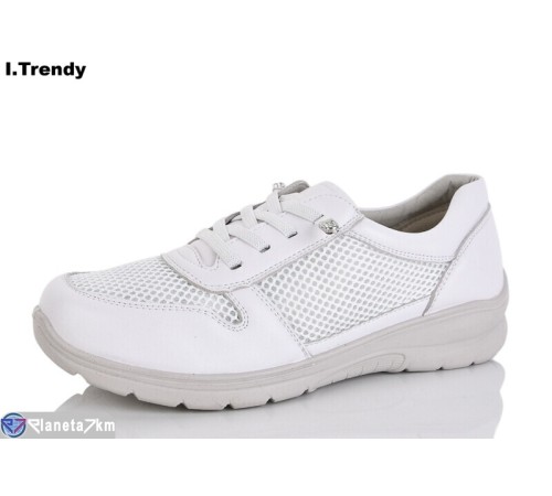 Туфлі жіночі на літо (8 пар р.36-41) білий  "Trendy"