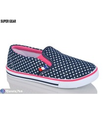 Сліпони дитячі на літо (6 пар р.31-36) синій  "Super Gear"
