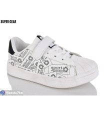 Дитячі кросівки на весну/осінь (8 пар р.31-36) білий  "Super Gear"