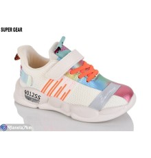 Дитячі кросівки на весну/осінь (6 пар р.31-36) бежевий  "Super Gear"