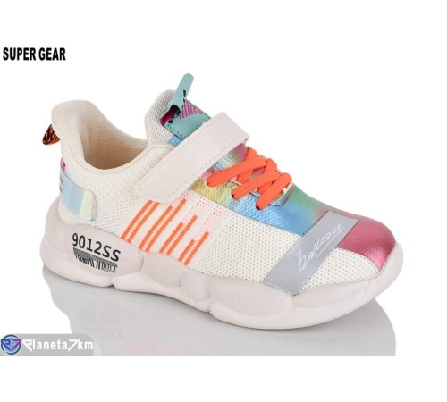 Дитячі кросівки на весну/осінь (6 пар р.31-36) бежевий  "Super Gear"