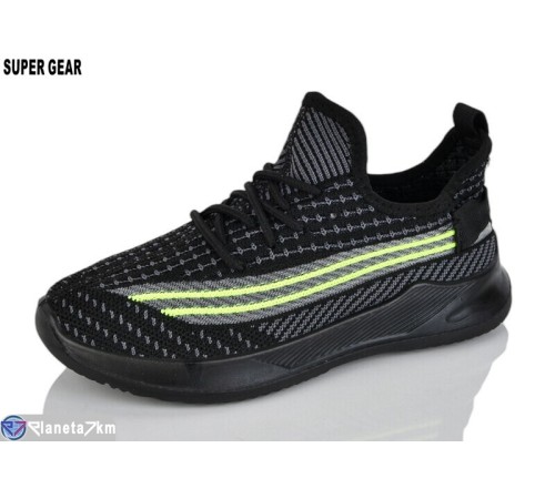 Дитячі кросівки на літо (12 пар р.31-36) чорний  "Super Gear"