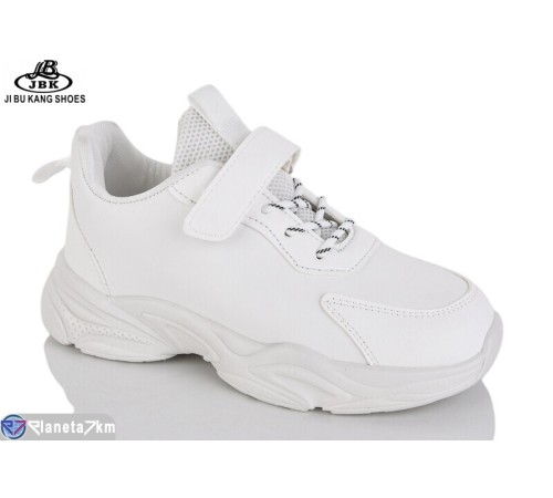 Дитячі кросівки на весну/осінь (6 пар р.32-37) білий  "Jibukang"