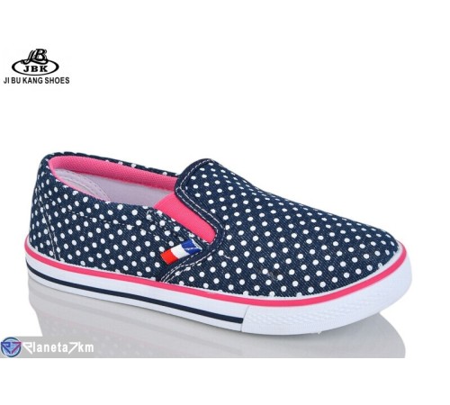 Сліпони дитячі на літо (6 пар р.31-36) синій  "Jibukang"