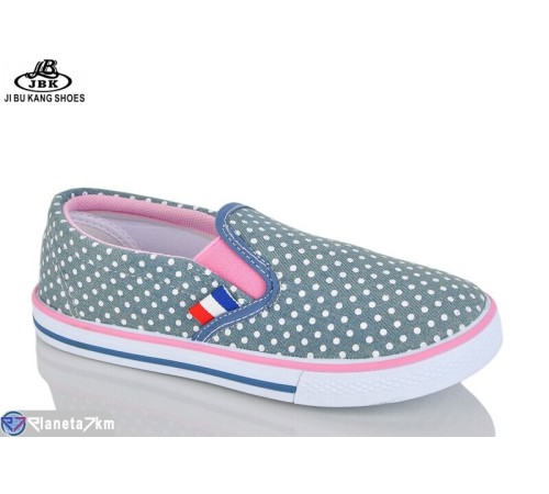 Сліпони дитячі на літо (6 пар р.31-36) сірий  "Jibukang"