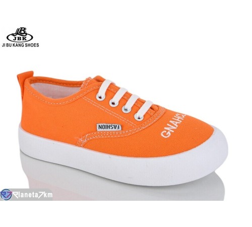 Дитячі кросівки на весну/осінь (12 пар р.32-37) оранжевий  "Jibukang"