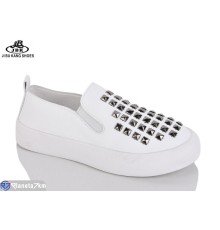 Сліпони дитячі на весну/осінь (6 пар р.32-37) білий  "Jibukang"