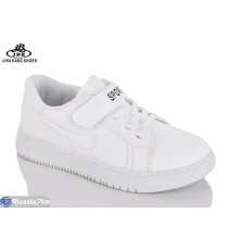 Дитячі кросівки на весну/осінь (6 пар р.31-36) білий  "Jibukang"