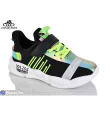 Дитячі кросівки на весну/осінь (6 пар р.31-36) чорний  "Jibukang"