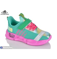 Дитячі кросівки на весну/осінь (6 пар р.31-36) зелений  "Jibukang"