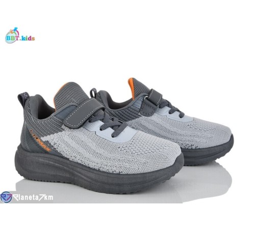Дитячі кросівки на весну/осінь (8 пар р.32-37) сірий  "BBT"