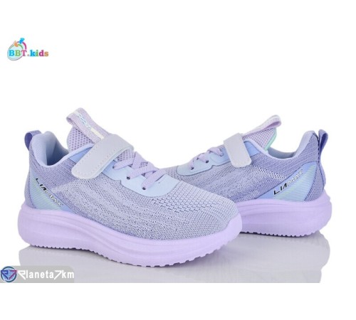 Дитячі кросівки на весну/осінь (8 пар р.32-37) фіолетовий  "BBT"