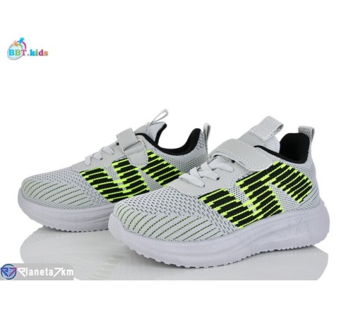 Дитячі кросівки на весну/осінь (8 пар р.32-37) сірий  "BBT"
