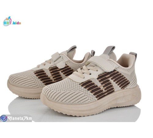 Дитячі кросівки на весну/осінь (8 пар р.32-37) коричневий  "BBT"