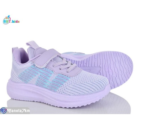 Дитячі кросівки на весну/осінь (8 пар р.32-37) фіолетовий  "BBT"