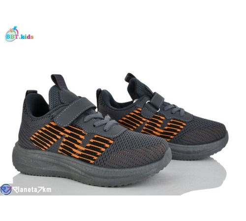 Дитячі кросівки на весну/осінь (8 пар р.32-37) сірий  "BBT"