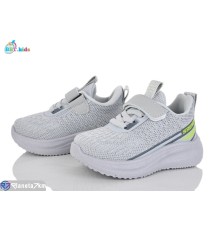 Дитячі кросівки на весну/осінь (8 пар р.21-26) сірий  "BBT"