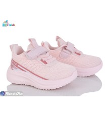 Дитячі кросівки на весну/осінь (8 пар р.21-26) рожевий  "BBT"