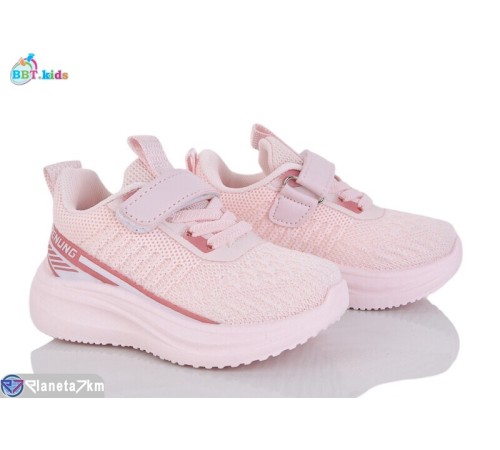 Дитячі кросівки на весну/осінь (8 пар р.21-26) рожевий  "BBT"