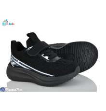 Дитячі кросівки на весну/осінь (8 пар р.21-26) чорний  "BBT"