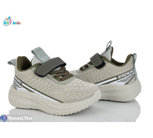 Дитячі кросівки на весну/осінь (8 пар р.21-26) зелений  "BBT"