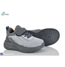 Дитячі кросівки на весну/осінь (8 пар р.21-26) сірий  "BBT"