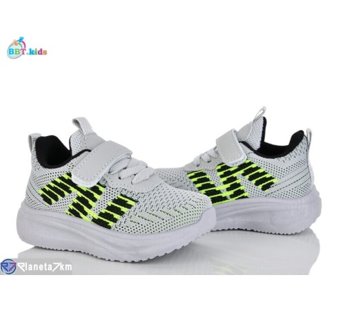 Дитячі кросівки на весну/осінь (8 пар р.21-26) сірий  "BBT"