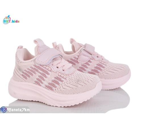 Дитячі кросівки на весну/осінь (8 пар р.21-26) рожевий  "BBT"