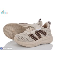 Дитячі кросівки на весну/осінь (8 пар р.21-26) коричневий  "BBT"