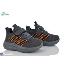 Дитячі кросівки на весну/осінь (8 пар р.21-26) сірий  "BBT"