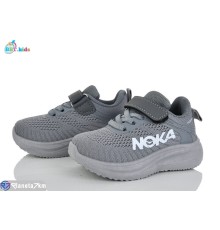 Дитячі кросівки на весну/осінь (8 пар р.21-26) сірий  "BBT"