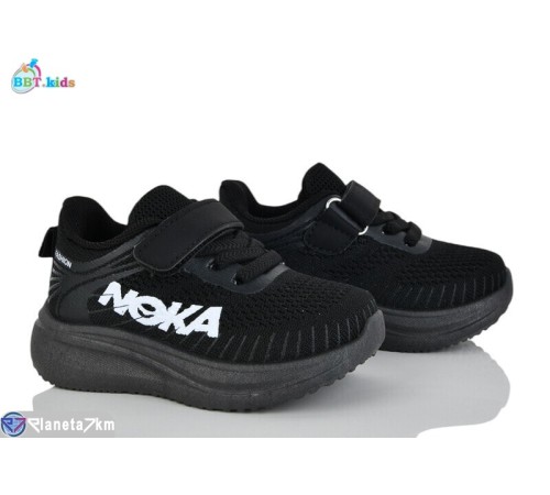 Дитячі кросівки на весну/осінь (8 пар р.21-26) чорний  "BBT"