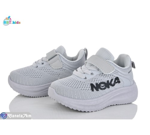 Дитячі кросівки на весну/осінь (8 пар р.21-26) сірий  "BBT"