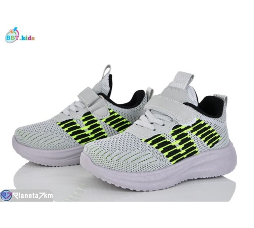 Дитячі кросівки на весну/осінь (8 пар р.26-31) сірий  "BBT"