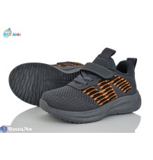 Дитячі кросівки на весну/осінь (8 пар р.26-31) сірий  "BBT"