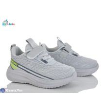 Дитячі кросівки на весну/осінь (8 пар р.26-31) сірий  "BBT"