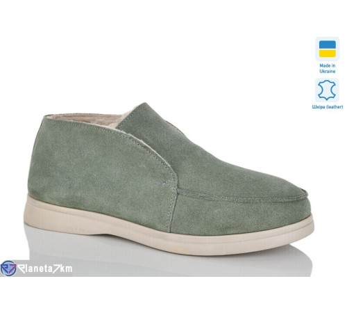 Черевики жіночі на зиму (6 пар р.36-40) зелений  "LINA"