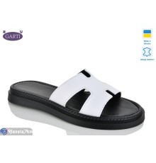 Шлепки жіночі на літо (6 пар р.36-40) білий  "Garti"