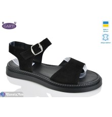 Босоніжки жіночі на літо (6 пар р.36-40) чорний  "Garti"