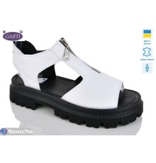 Босоніжки жіночі на літо (6 пар р.36-40) білий  "Garti"