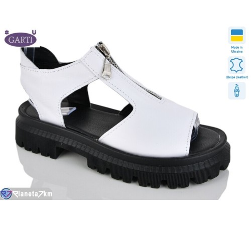 Босоніжки жіночі на літо (6 пар р.36-40) білий  "Garti"
