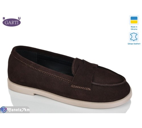 Туфлі жіночі на літо (6 пар р.36-40) коричневий  "Garti"