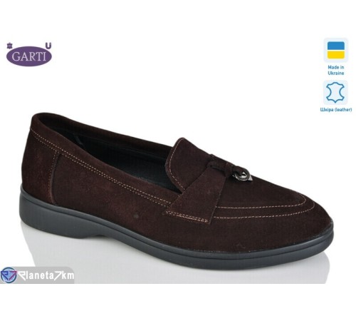 Туфлі жіночі на літо (6 пар р.36-40) коричневий  "Garti"