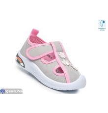 Дитячі босоніжки (12 пар р.22-27) сірий  "TOMMY"