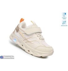 Дитячі кросівки (8 пар р.21-26) бежевий  "TOMMY"